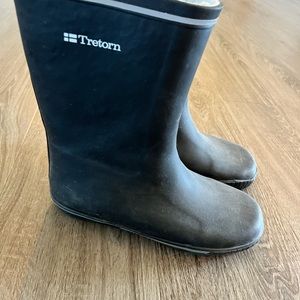 Tretorn size 7.5 women’s rain boots, faux fur lined
